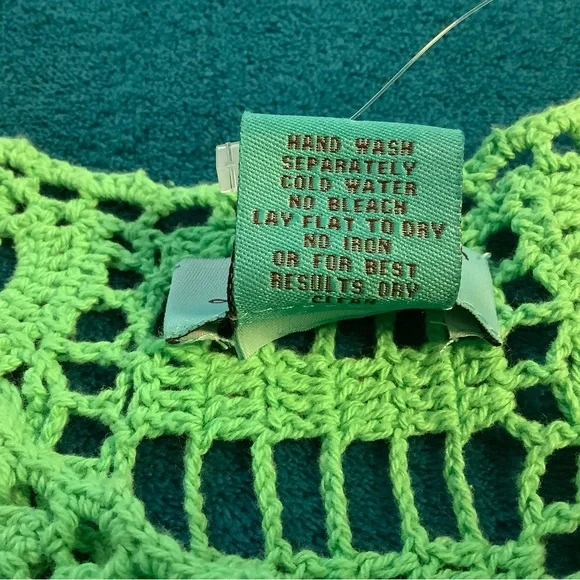 Letarte Handmade Crochet Coverup Dress - Picture 8 of 8